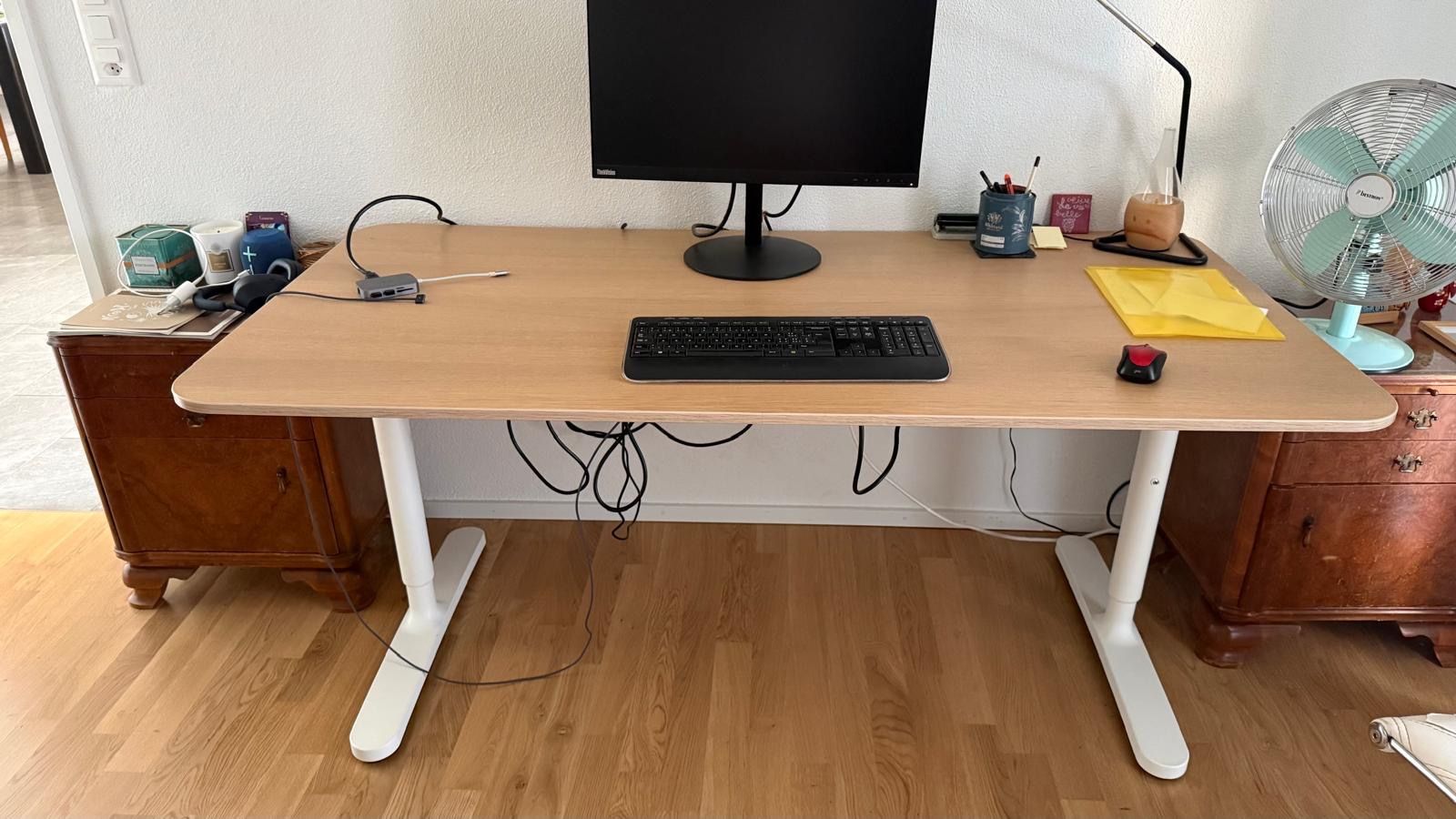 Ikea Scrivanie: Einfaches Bürotisch – Usato da Uerzlikon venduto da oli_k9b5