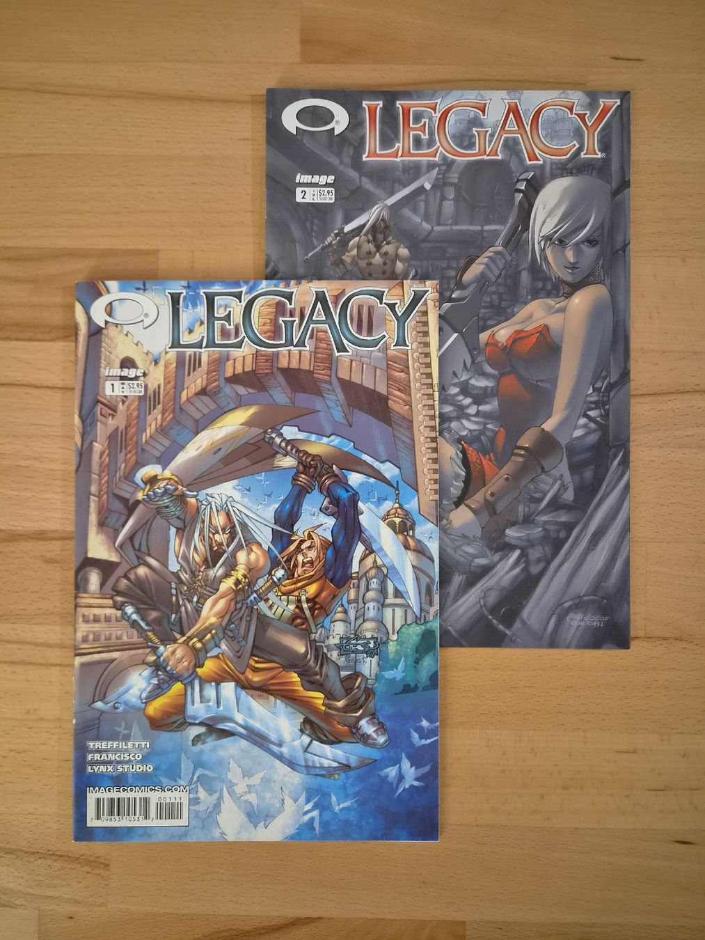 Comics: LEGACY #1-2 (IMAGE) – Gebraucht aus Biel/Bienne von collector_comics