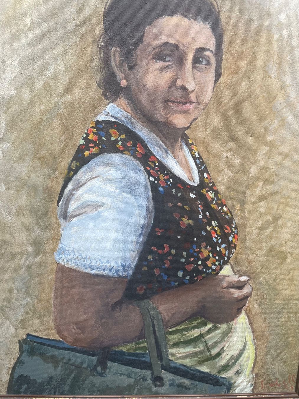 Dipinti: Bild von Scabell, Original, 88 x 70 cm – Usato da Weggis venduto da Prinz49 2