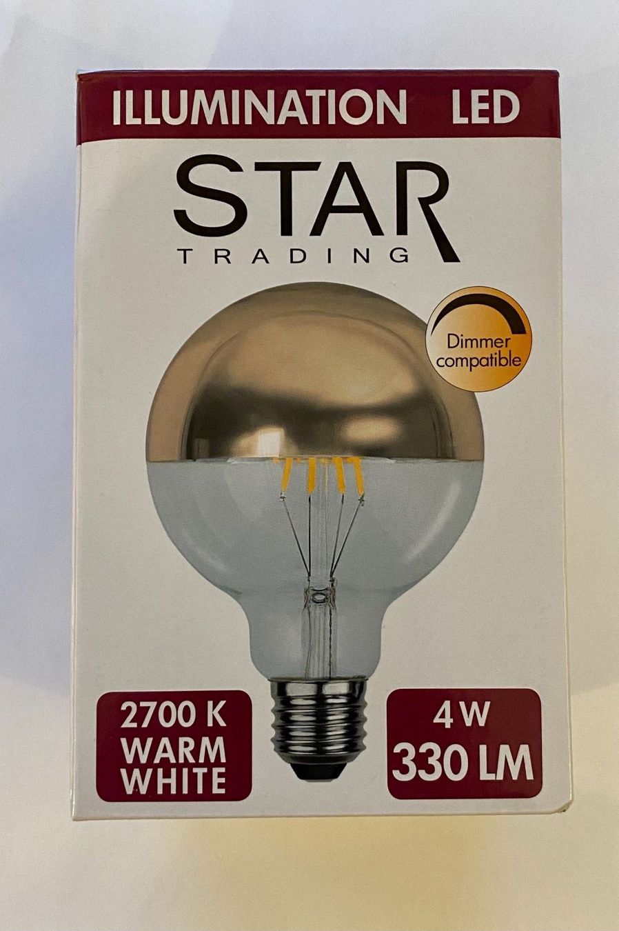 Glühbirnen & Leuchtmittel: Ampoule E27 LED Cuivrée – Neu und originalverpackt aus Genève von RVA_GVA 1