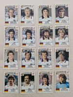 Panini Sticker Konvolut Espana 82 Deutschland BRD 16 Stk.