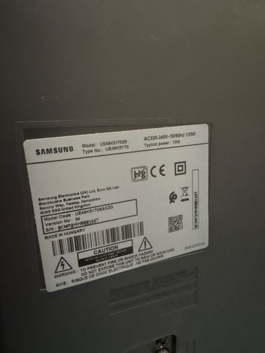 Fernseher: Téléviseur Samsung – Gebraucht aus Villeneuve VD von Edi_h 2