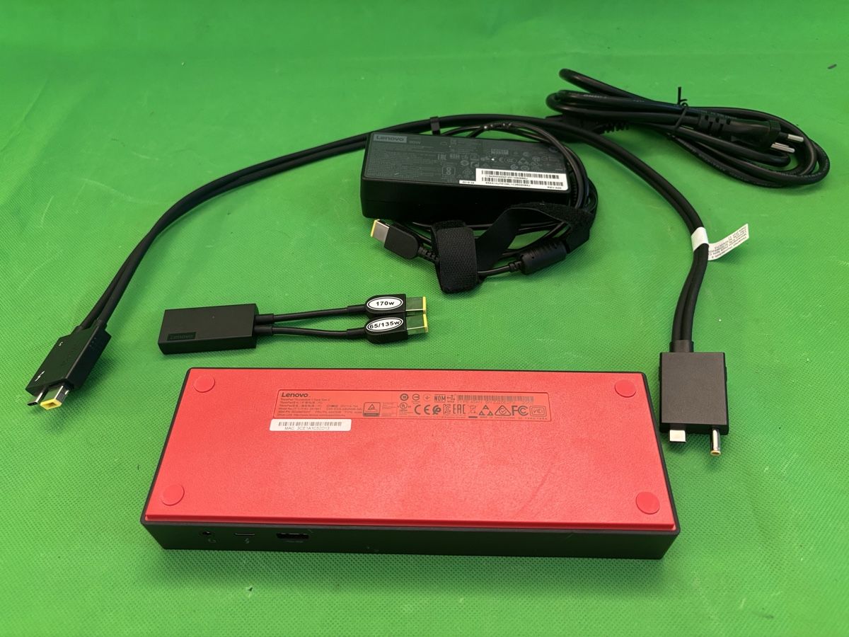 Lenovo Docking station: Lenovo ThinkPad Thunderbolt 3 Dock Gen 2 gebraucht – Usato da Kilchberg ZH venduto da bionicdog