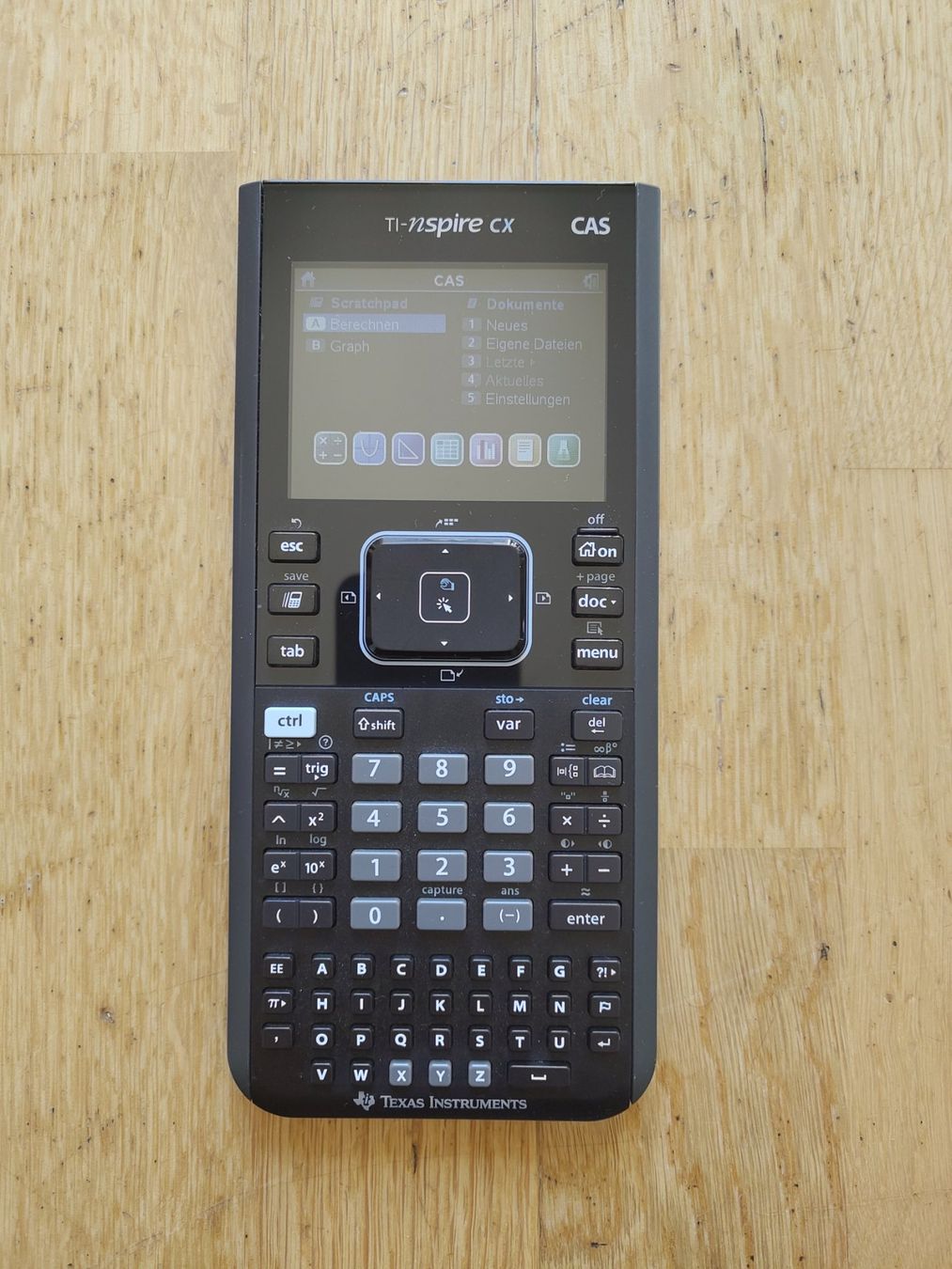 Texas Instruments Calcolatrici tascabili: TI Nspire CX CAS – Usato da Aarau venduto da jd83n3 1