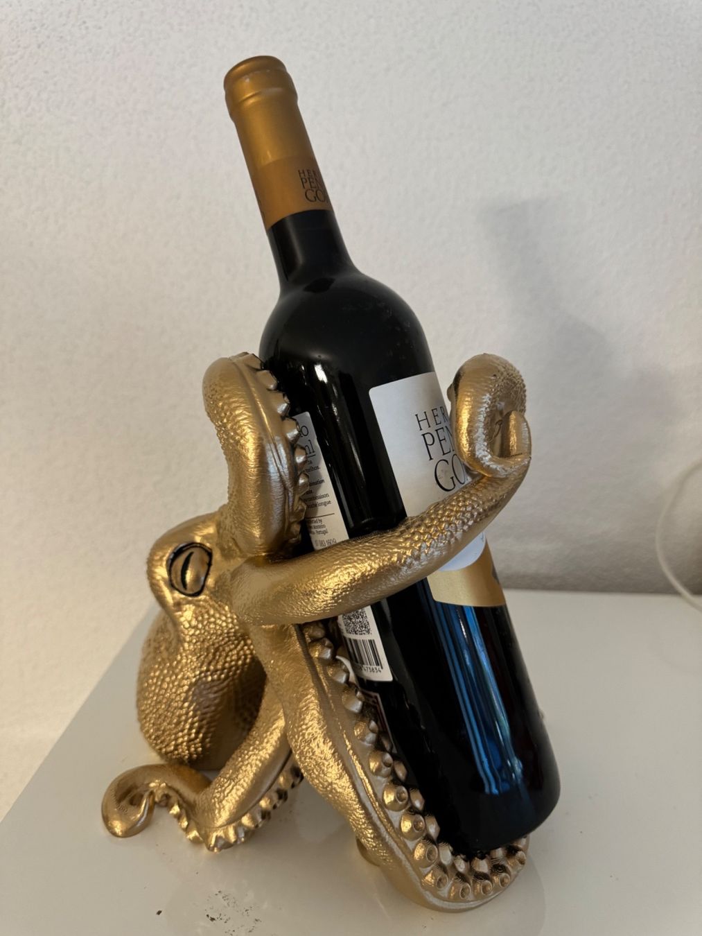 Weingestelle & -ständer: Pieuvre Octopus Oktopus support pour bouteille – Neu (gemäss Beschreibung) aus Vicques von PAMB3D 3