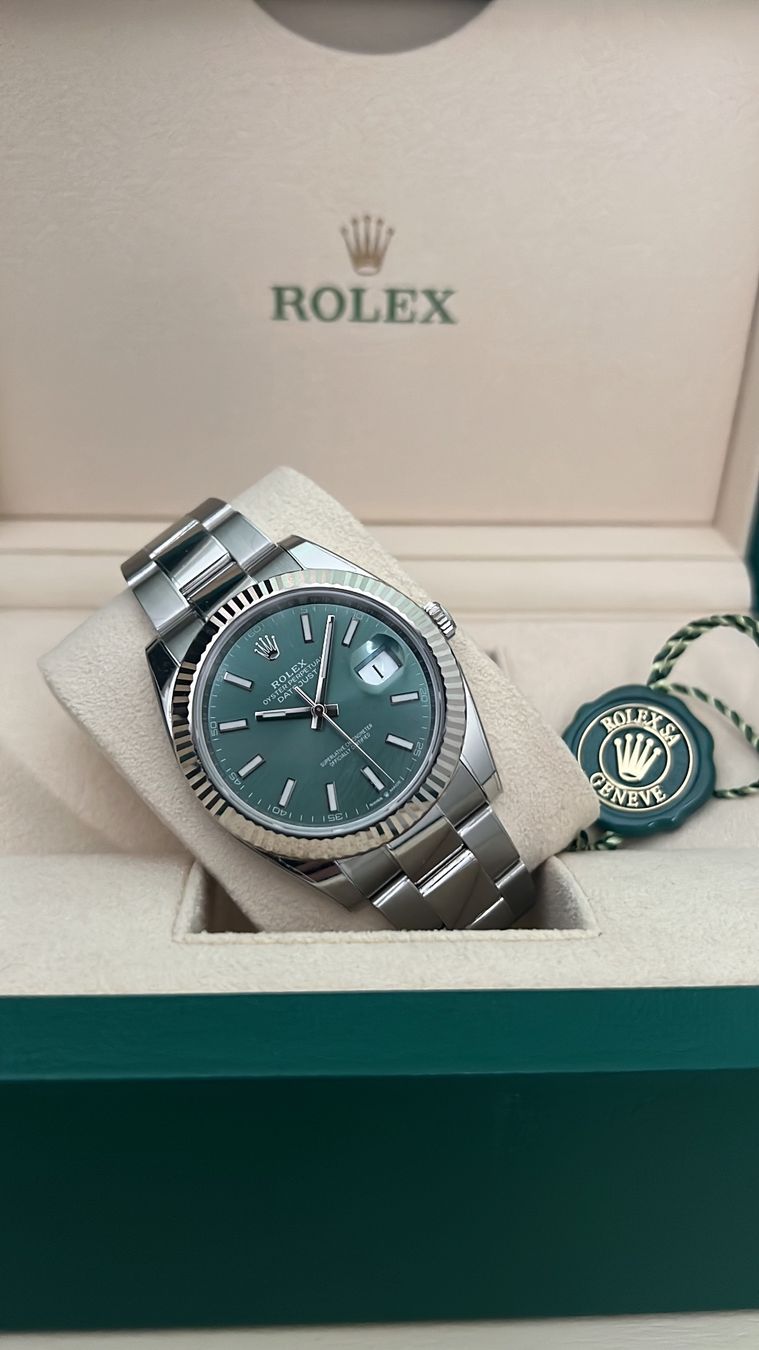 Rolex Orologi: Rolex Datejust 41 - Grün – Nuovo (secondo la descrizione) da Kloten venduto da Zidanee