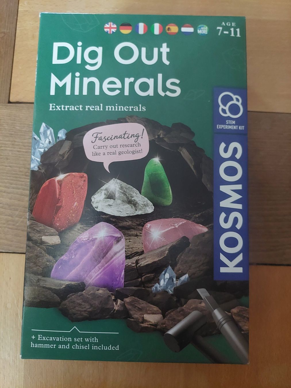 Kosmos Giochi: Kosmos Mineralien Experimentierkasten – Nuovo e nell'imballaggio originale da Beckenried venduto da Havacola