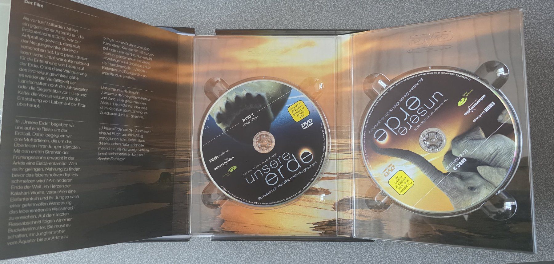 Tutti i DVDs: DVD Unsere Erde  - Special Edition – Usato da Oetwil am See venduto da fineli2 1