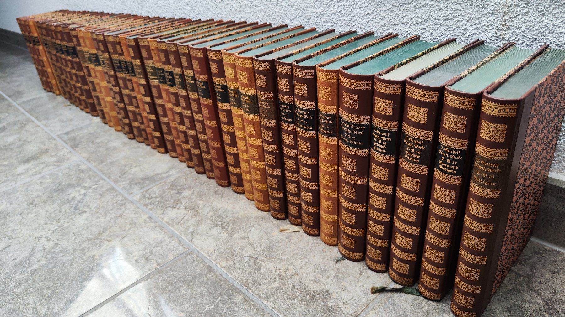 Bücher: Gotthelf, gesamtes Werk, Lederrücken – Gebraucht aus Lenzburg von Dani_Lenzburg 6