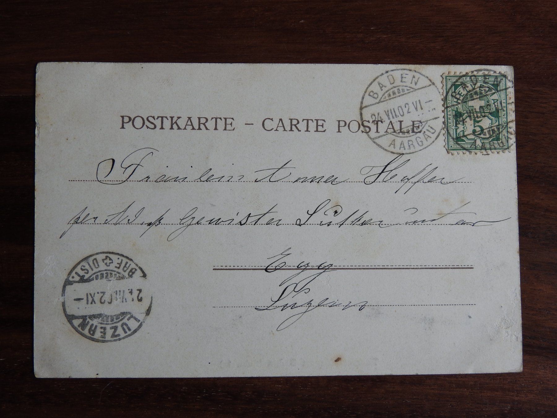 Cartoline postali: Baden Thermal-Kurort, schöne AK – Usato da Rain venduto da 999-800-K 1