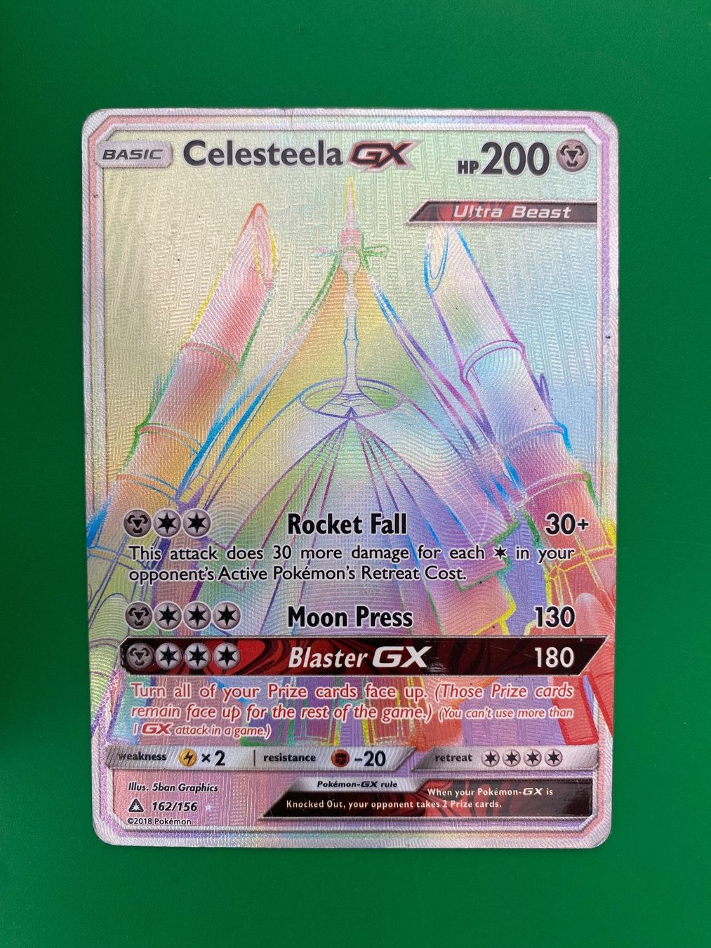 Pokémon Carte collezionabili: Kaguron GX (UPR 162) – Usato da Wermatswil venduto da finest112