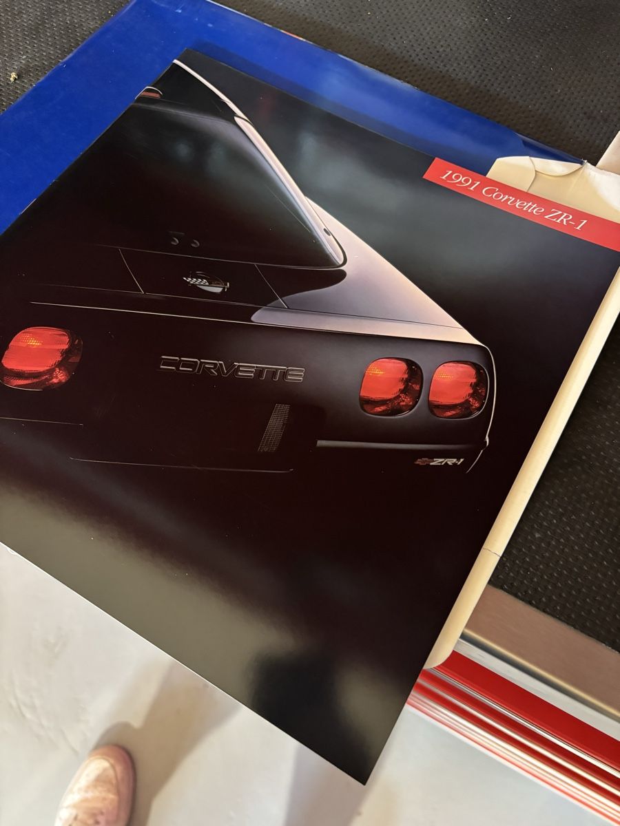 Chevrolet Documenti: 1991 Corvette ZR-1 Prospekt – Nuovo (secondo la descrizione) da Oberwil BL venduto da nic_pz2y 1