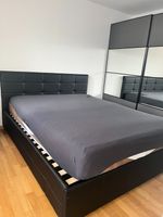 Letto matrimoniale con materasso di alta qualità + contenito