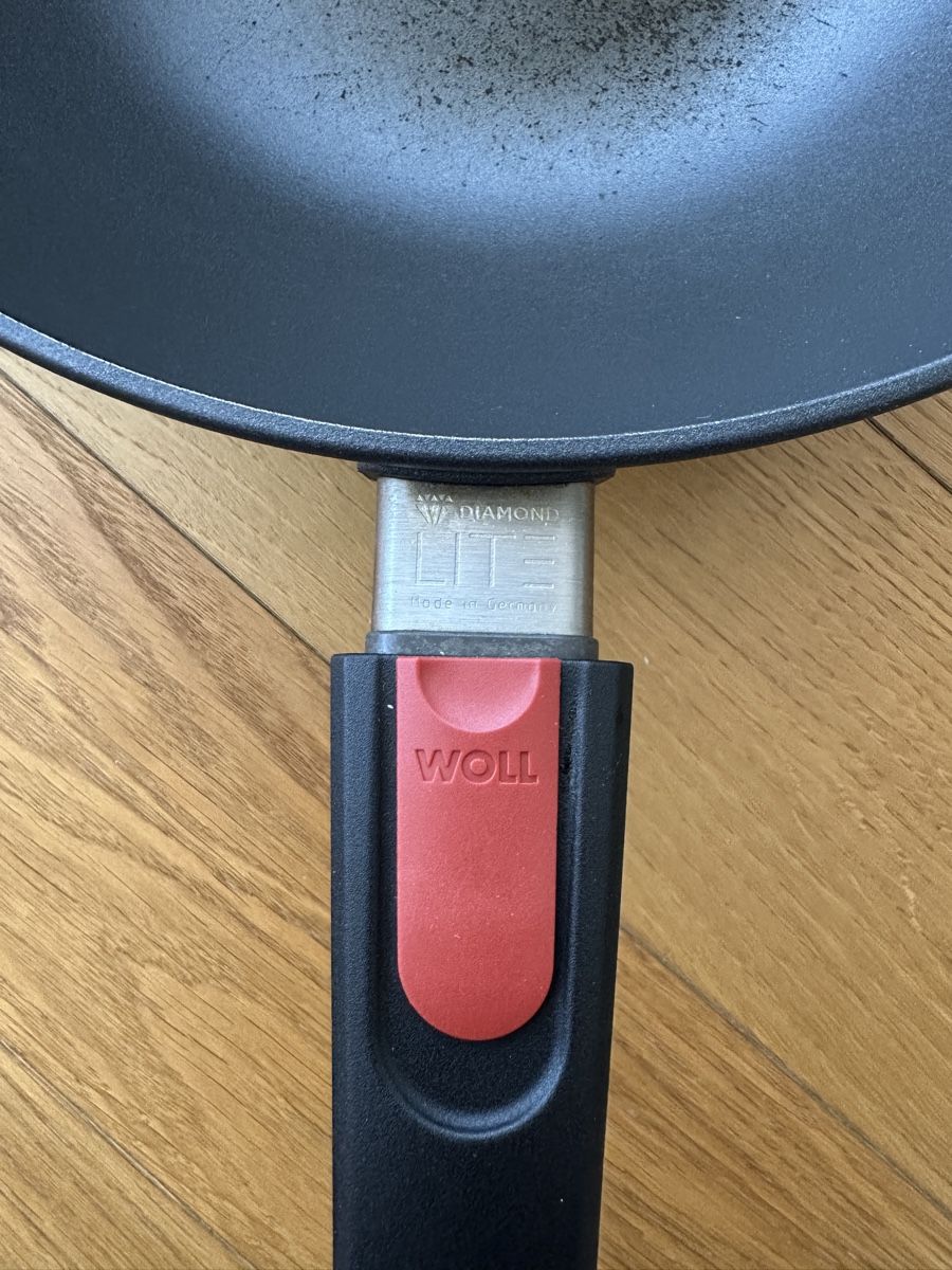 Padelle: Woll Diamond Lite Wok Pan with detachable handle – Usato da Gattikon venduto da Sarahs_Schatzkammer 2