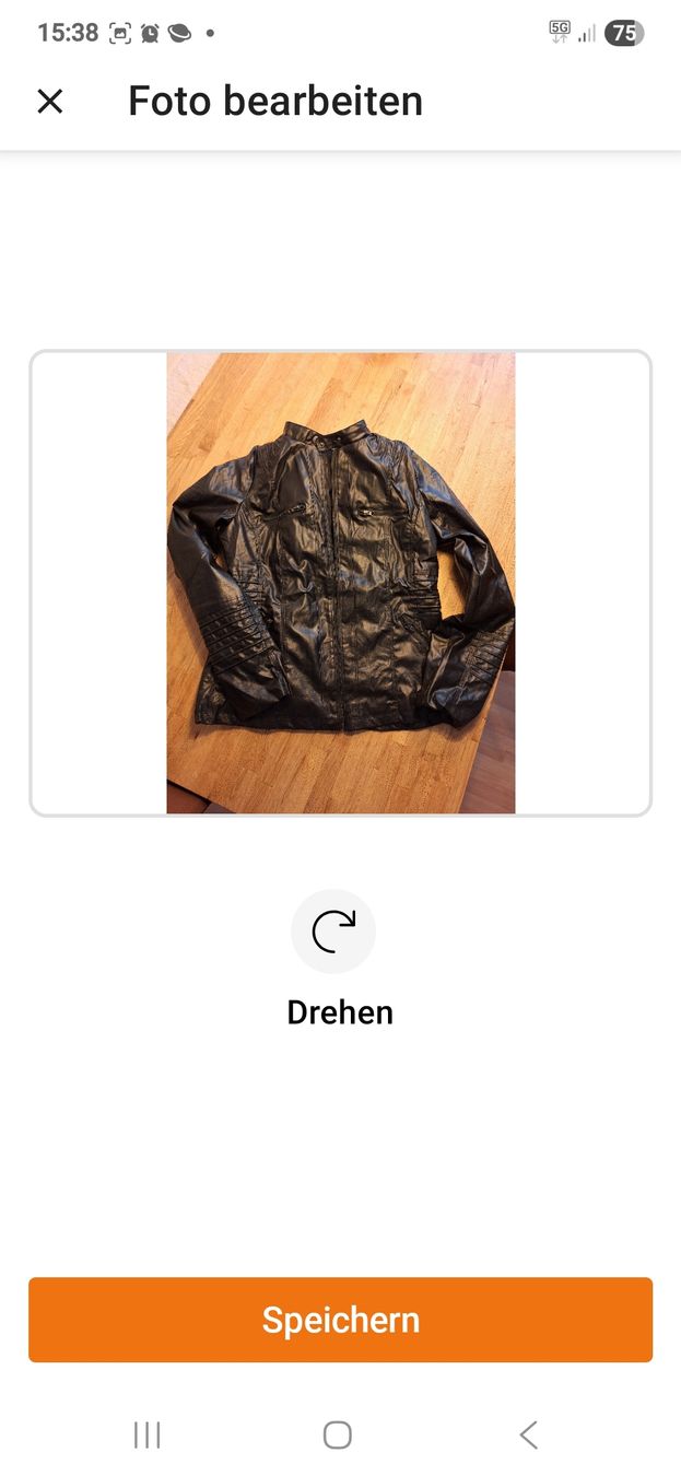 Giacche: Schicke Winterjacke in Lederoptik, Grösse Xl . – Nuovo (secondo la descrizione) da Zürich venduto da rotezora67 2