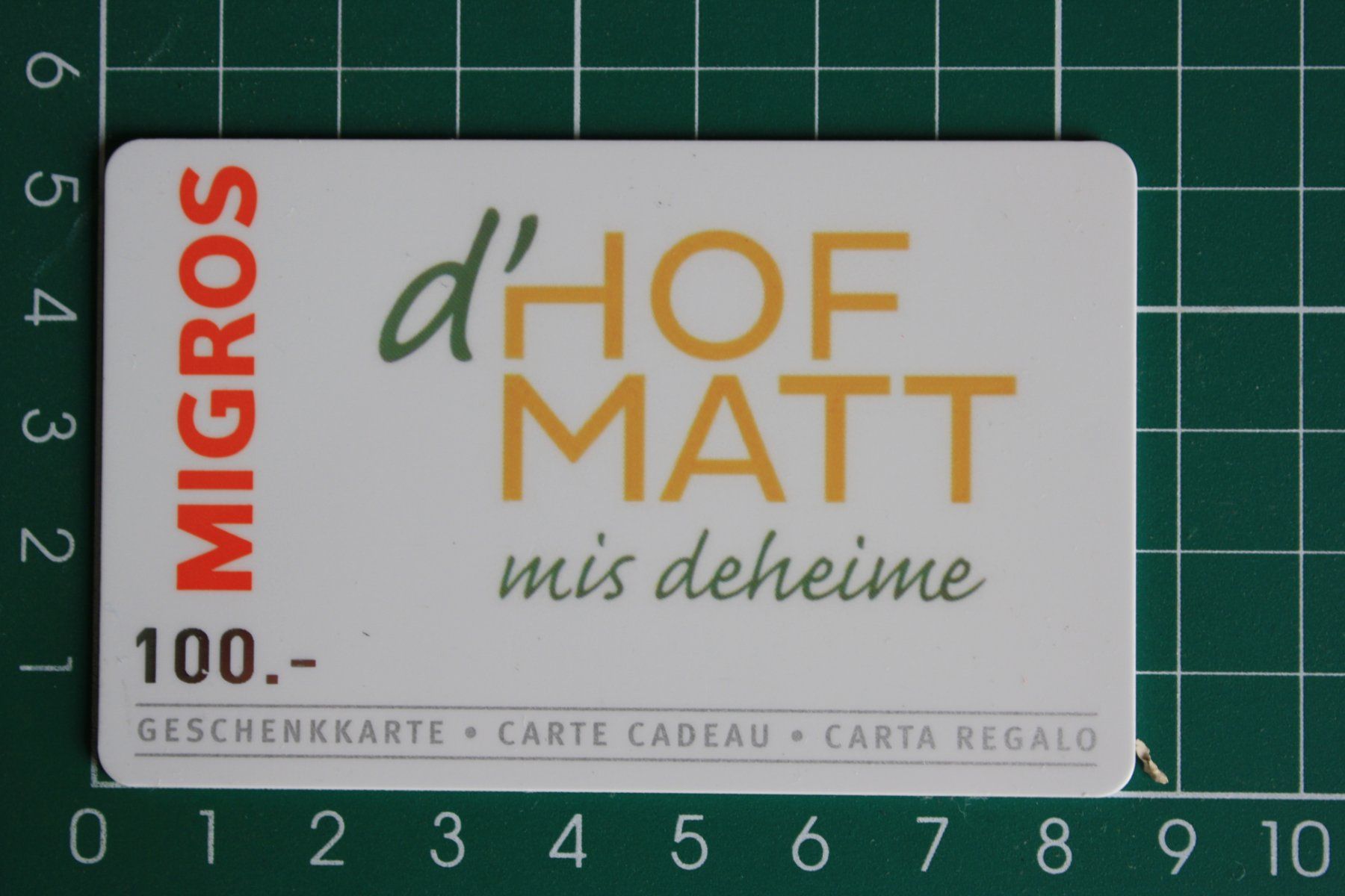 Cartes: geschenkkarte – D'occasion à Laupen BE par Gufi57