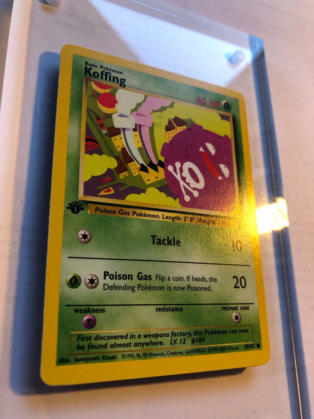 Cartes à collectionner: Koffing 1st Team Rocket - MINT - ab 1.- – D'occasion à Giubiasco par dan_pr8b 1
