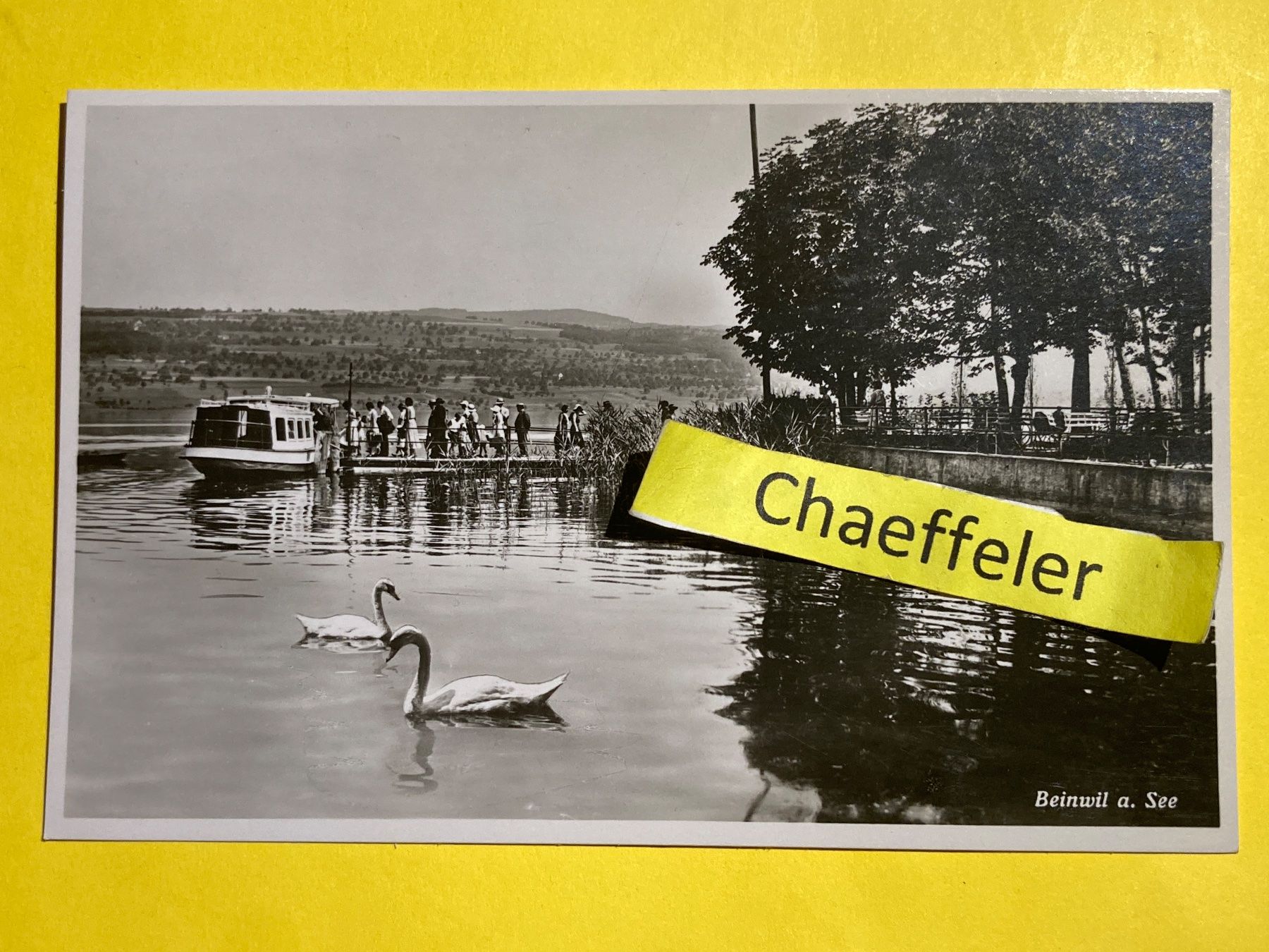 Ansichtskarten: 1939 Beinwil am See – Gebraucht aus Zürich von Chaeffeler