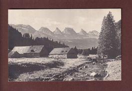 ALPLI mit Churfirsten - 1915 // Falte //