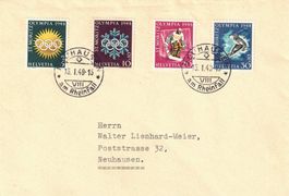 Olympiade 1948 FDC