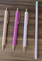 Glitzer Stifte & Bleistift Set, 4-teilig