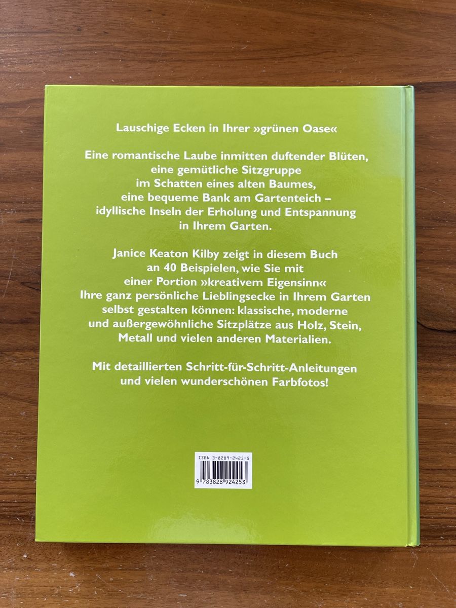 Libri: Gartenbuch "Mein Lieblingsplatz im Garten" – Usato da Bad Zurzach venduto da Cookie_0619 1