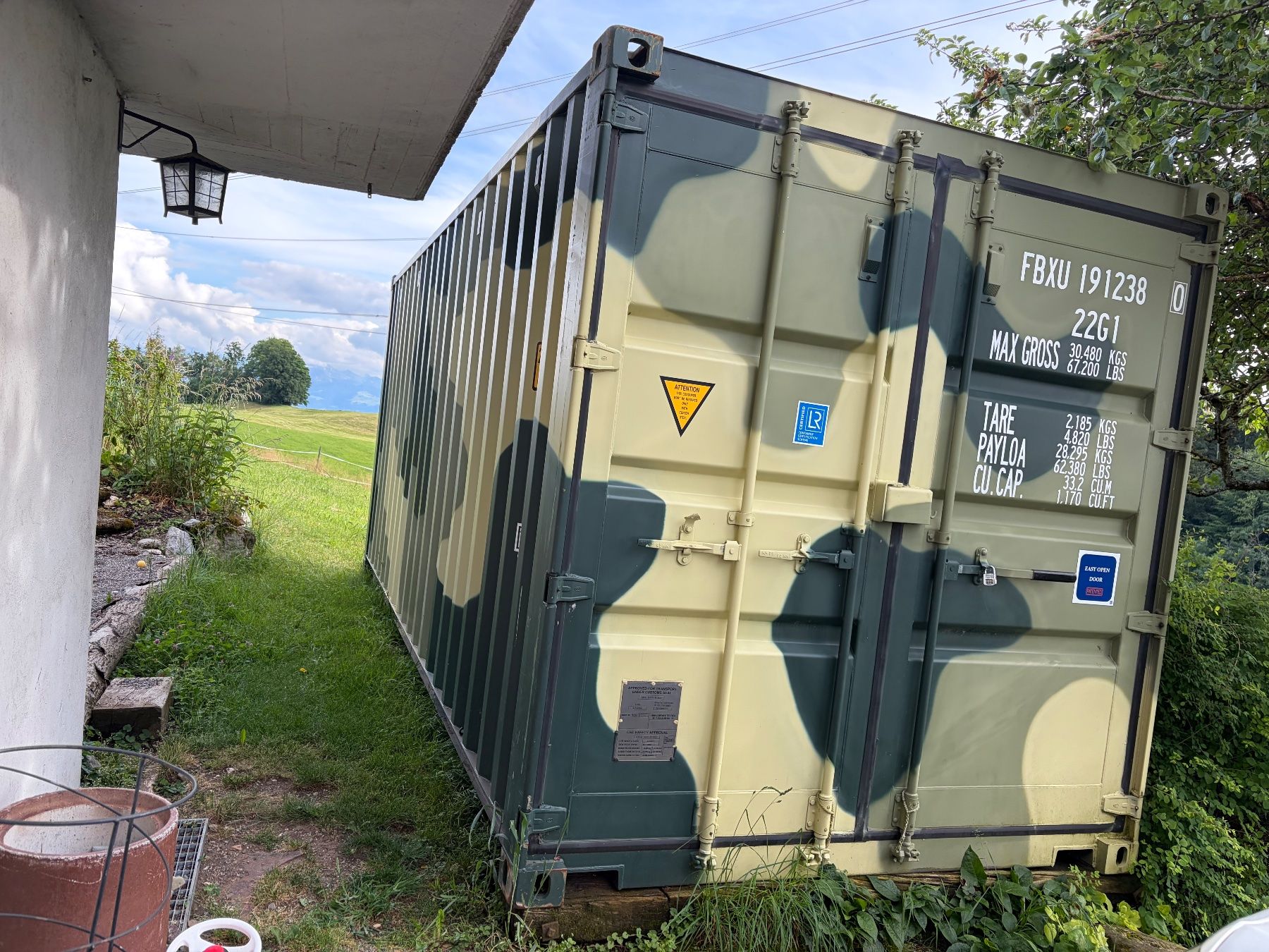 Altro per Ufficio & Commercio: 20-Fuss Seecontainer (One-trip) – Usato da Bäretswil venduto da s_k_qsl9