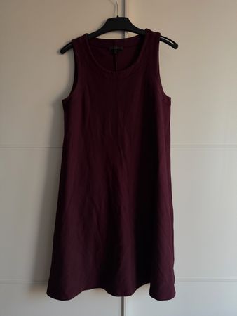 COS Kleid, bordeauxrot, Gr. XS