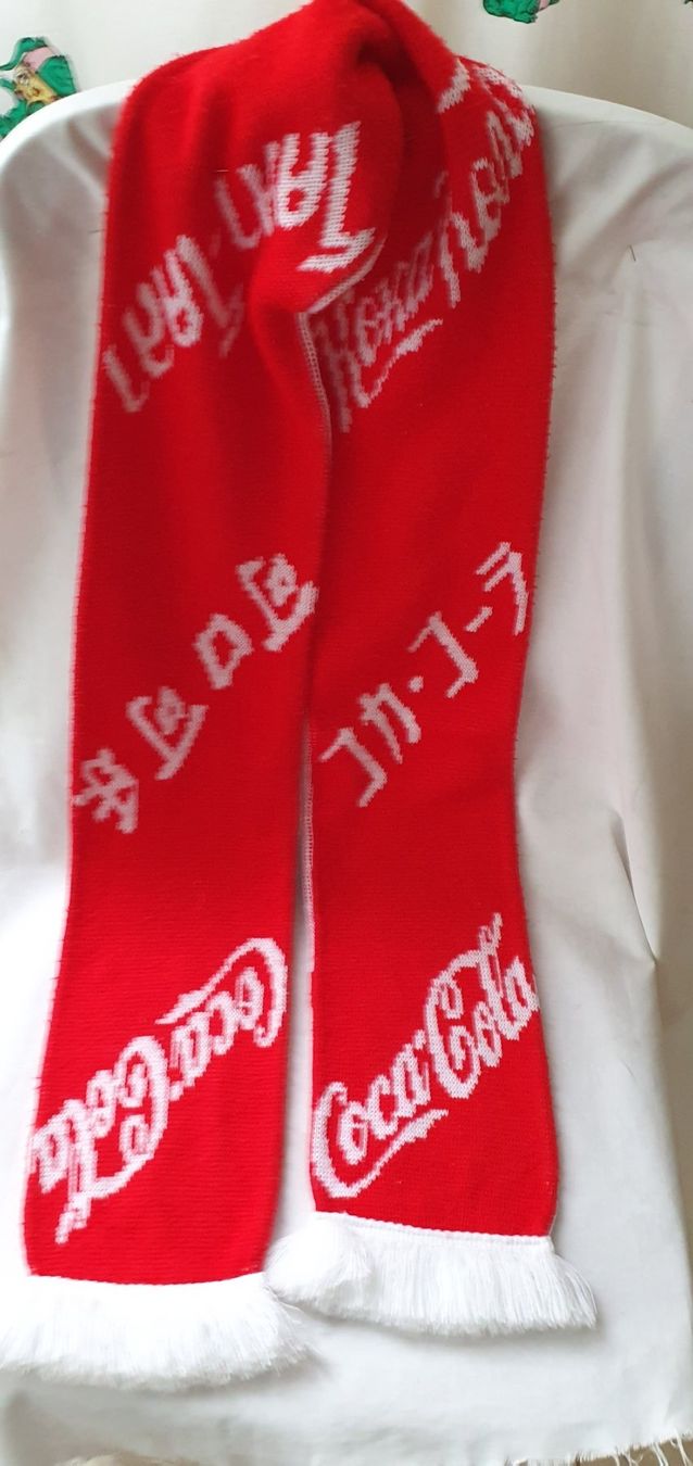 Foulard & Sciarpe: Coca Cola Schal – Usato da Läufelfingen venduto da jac_vp95