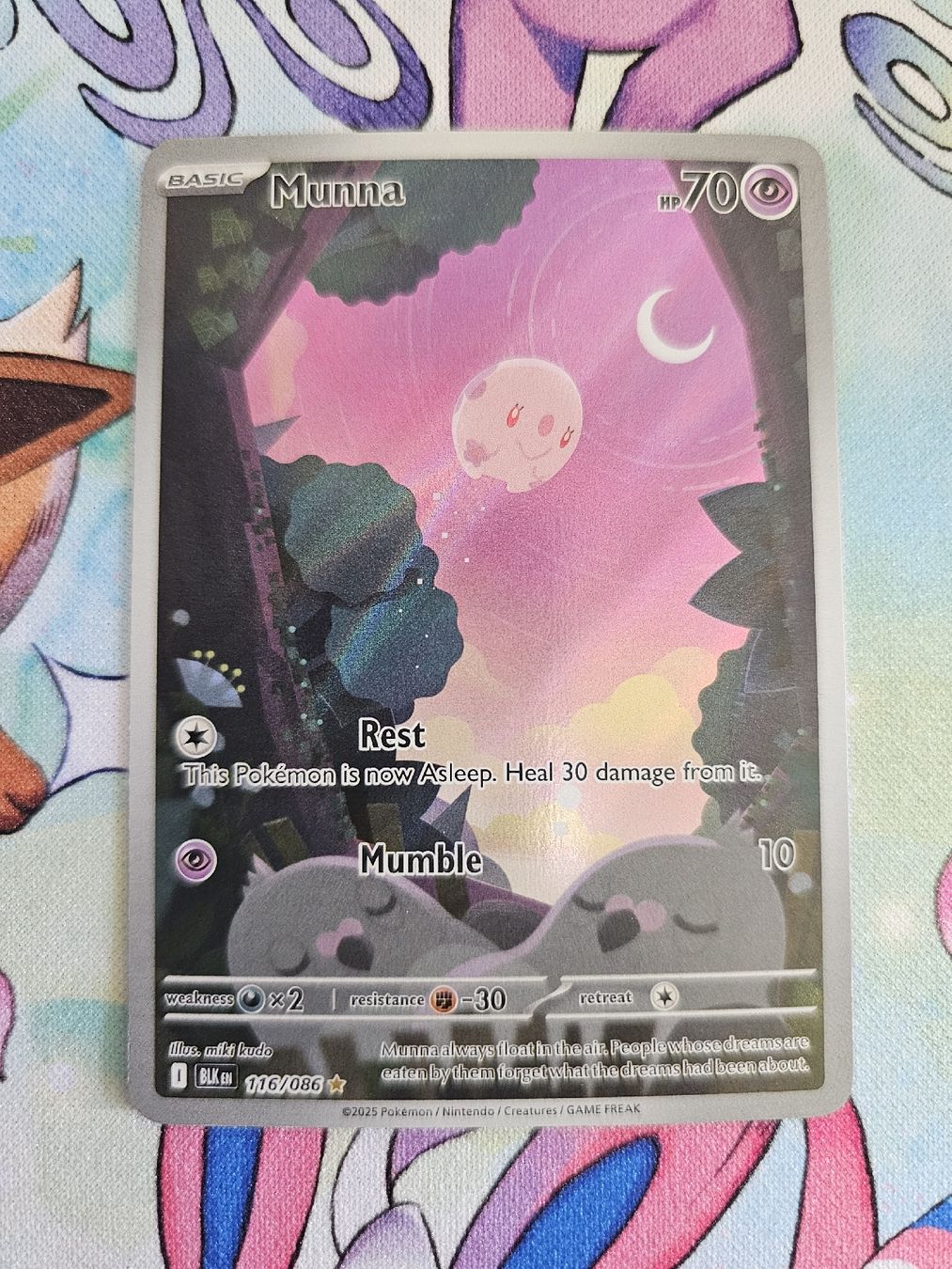 Pokémon Carte collezionabili:  Munna - Black Bolt en – Nuovo (secondo la descrizione) da Wetzikon ZH venduto da Vitelo27