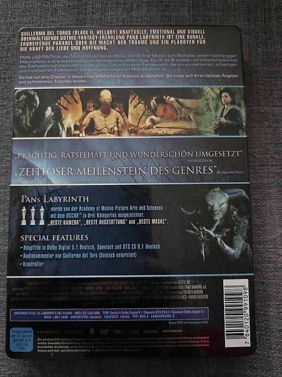 Alle DVDs: Pans Labyrinth dvd – Gebraucht aus Welschenrohr von finnocente 1