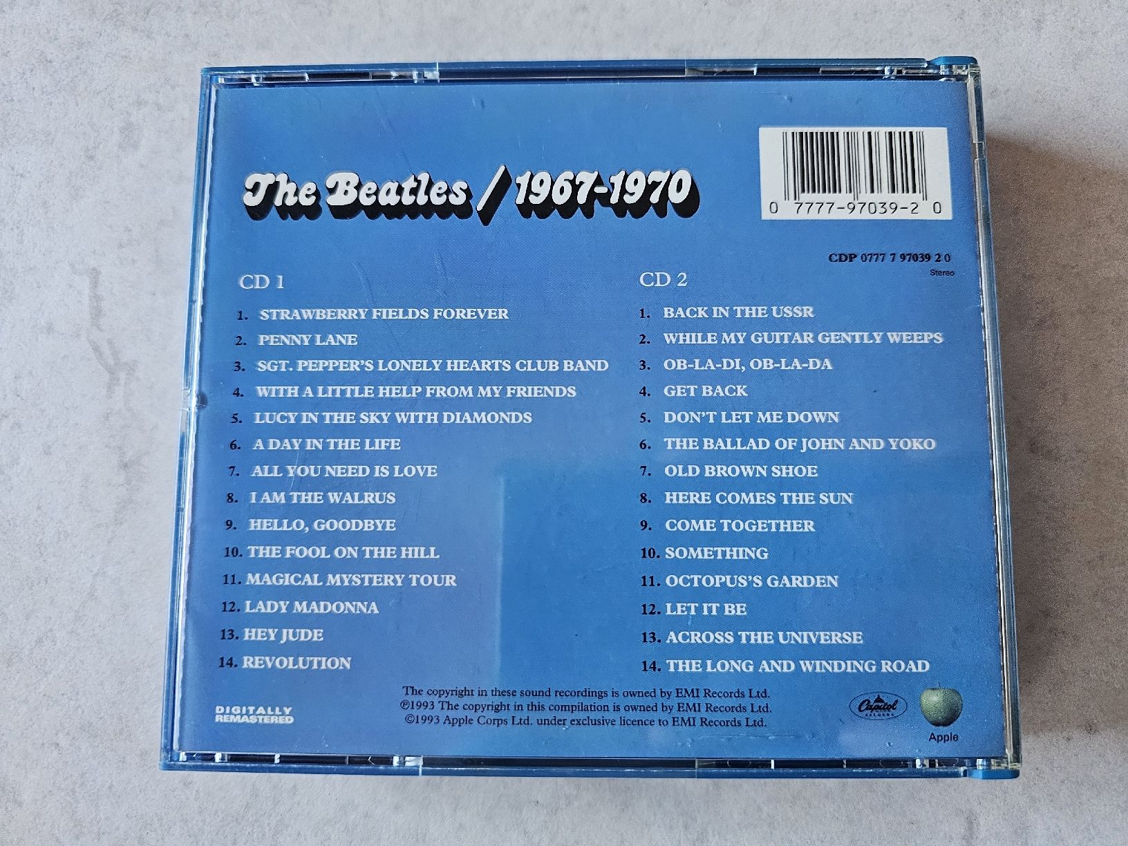 CD: The Beatles  -  1967 - 1970  /  2 CD Box – Usato da Schneisingen venduto da backstore24 1