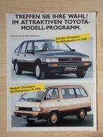 Toyota - Schweizer Prospekt 1984 - P1638