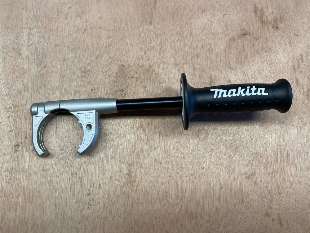M8 Gewindegriff Für Winkelschleifer - Stoßgedämpft, Mit Verdicktem Gummi, 135 Mm, Für 100-Typ-Maschinen