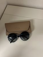 Sonnenbrille Tods rund blau mit Etui guter Zustand
