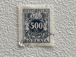 Polen Briefmarke