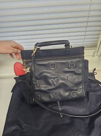 Tommy Hilfiger Leder Handtasche