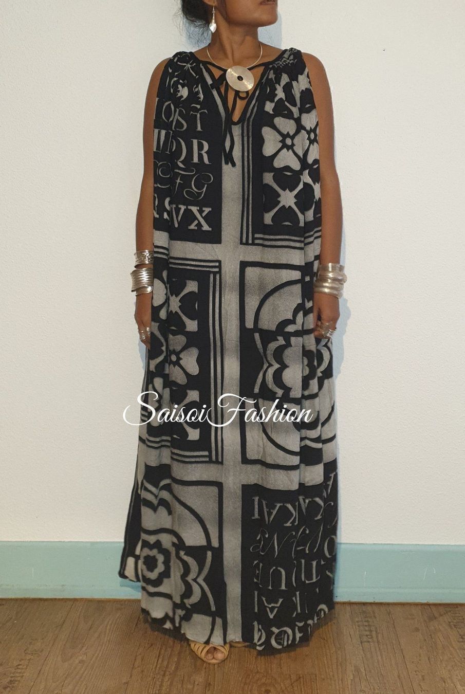 Vestiti: Batik Handmade Sommer Maxikleid  S-XL – Nuovo e nell'imballaggio originale da Ebmatingen venduto da SaisoiFashion 1