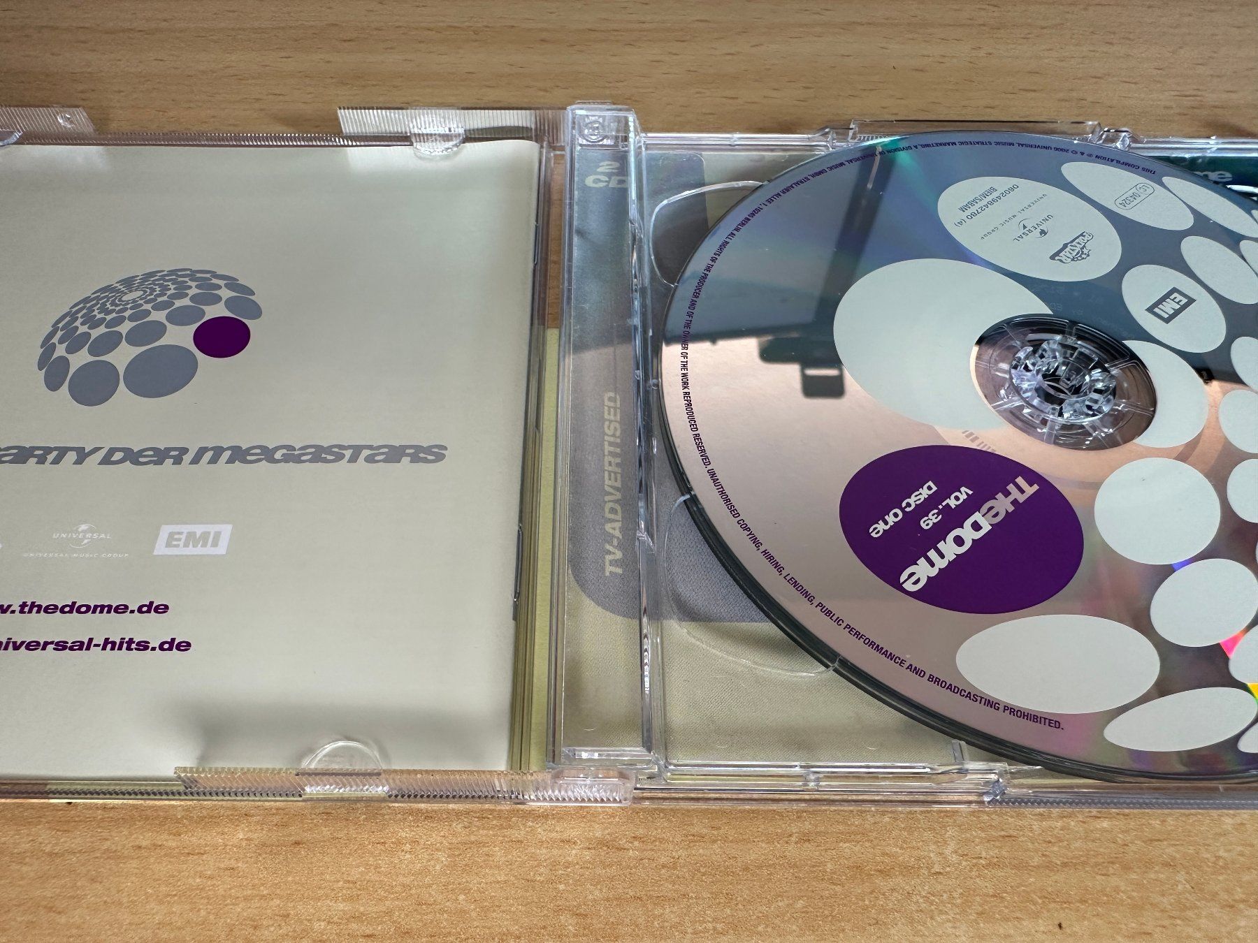 CDs: Various – The Dome Vol. 39 - 2 CD – Gebraucht aus Rikon im Tösstal von Alpenmutz 2
