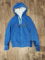 O'Neill Kapuzenjacke Sweatjacke Teddyfutter Grösse S blau
