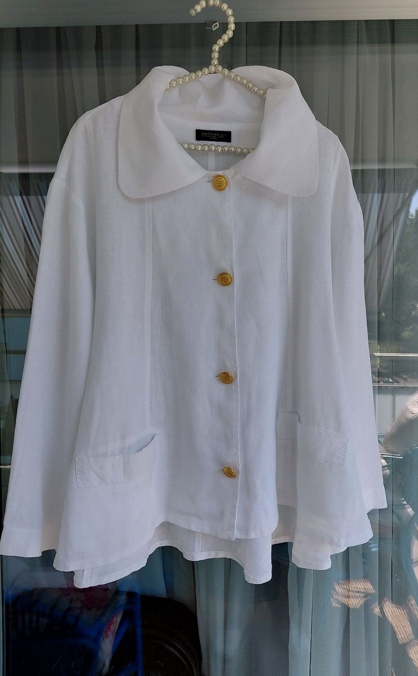 Camicette: oversize Leinenbluse ANTONELLI, 140 Fr. – Usato da Bülach venduto da reguskon