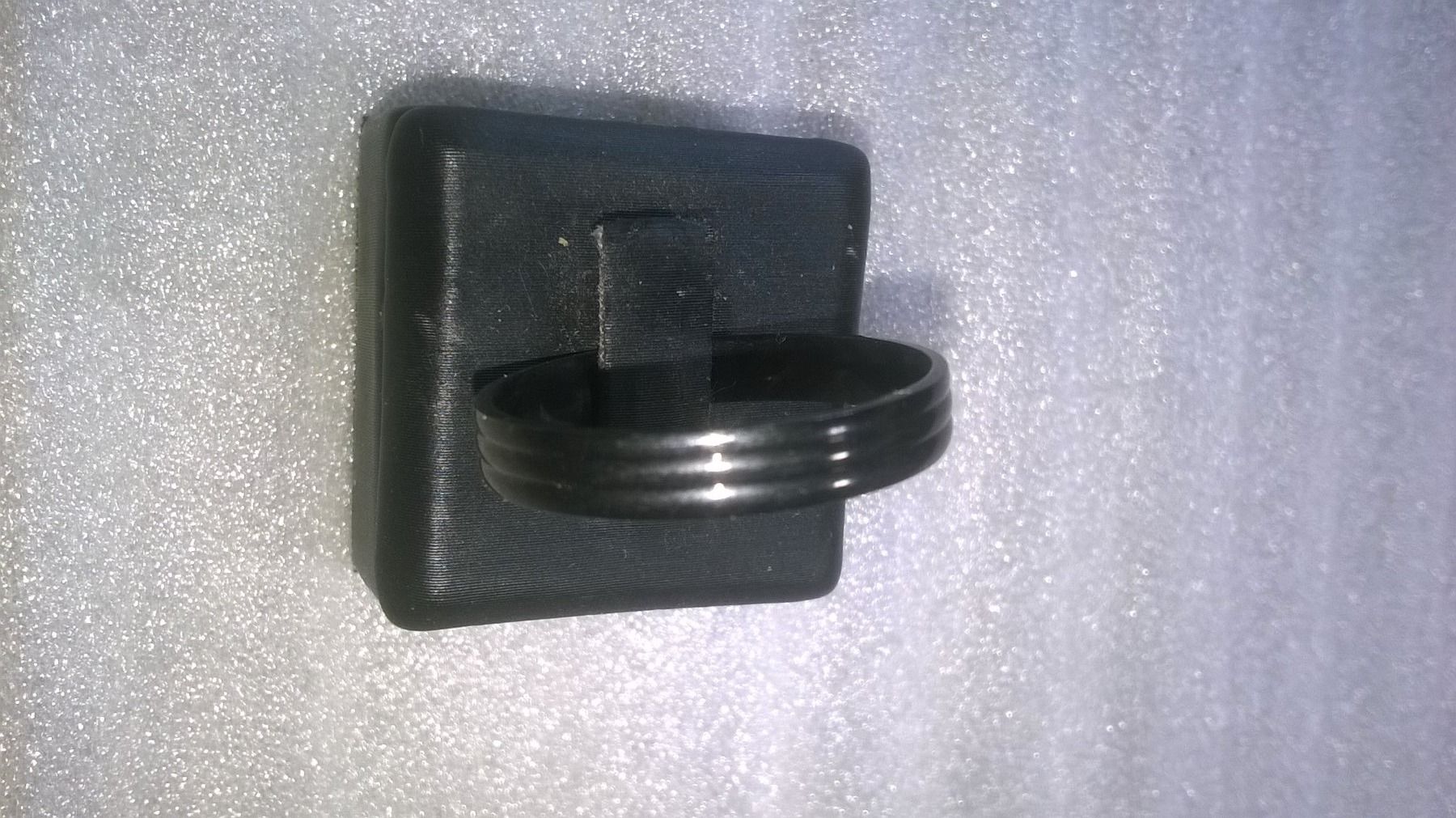 Anelli: ring edelsthal,,,schwarz,,,316L EDELSTHAL,,glanzig – Nuovo (secondo la descrizione) da Basel venduto da bijoutrie_4 2