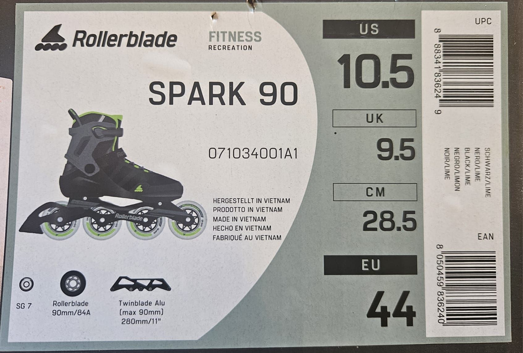Inline-Skating & Rollschuhe: Rollerblades – Neu (gemäss Beschreibung) aus Wermatswil von AndiMG19