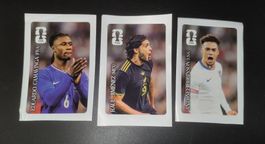 3 Coca Cola Panini Sticker (Jimenez, Robinson, CAMAVINGA)