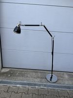 Stehleuchte Brilliant schwarz Metall flexibel Gelenkarm