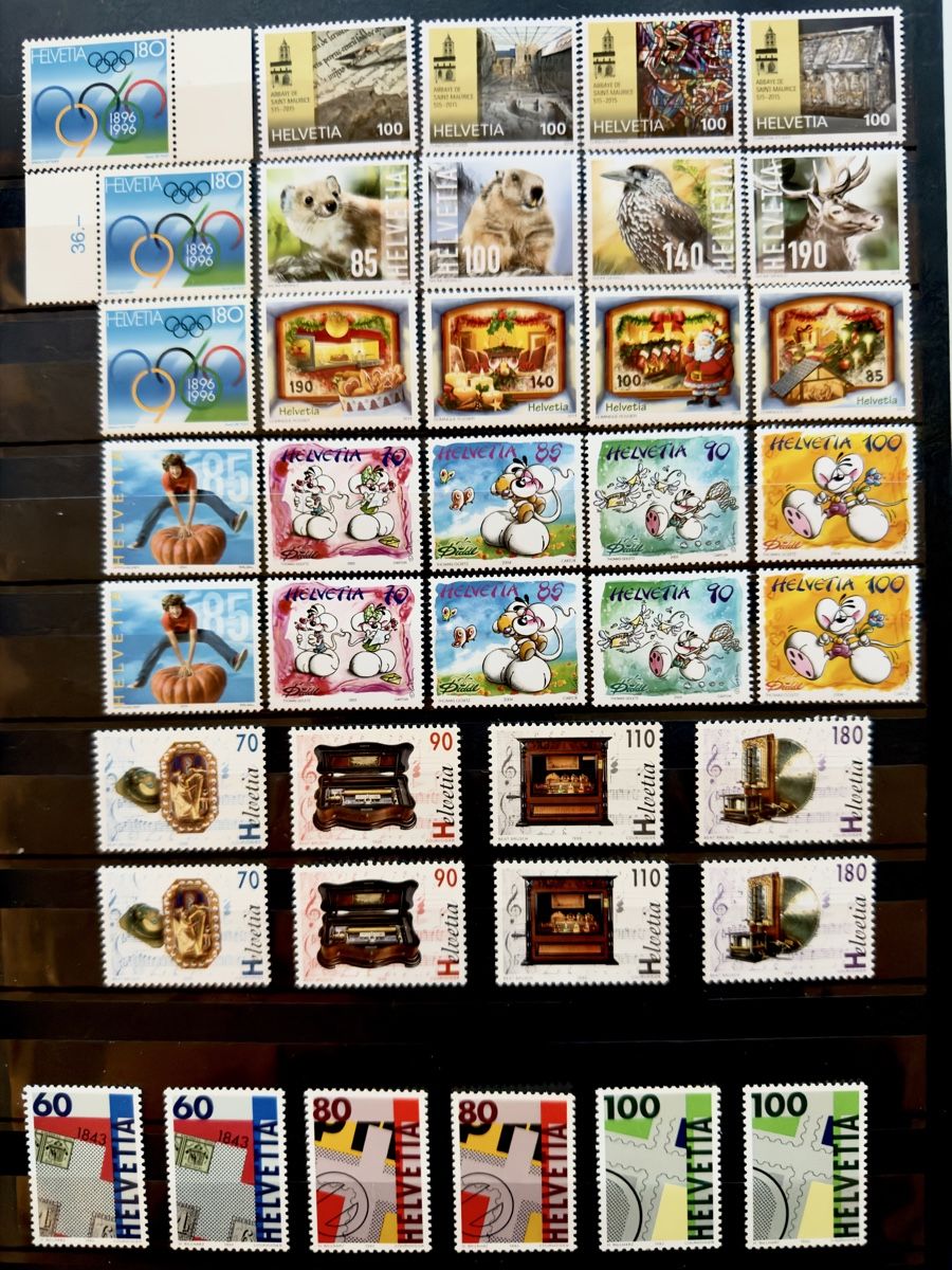 Tous les timbres: Frankatur CHF 100.- postfrisch – Neuf (Voir description) à Glattbrugg par Artos67