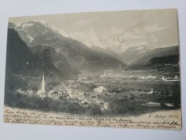 Ansichtskarte Albula-Bahn Sils  Thusis 1903 R3