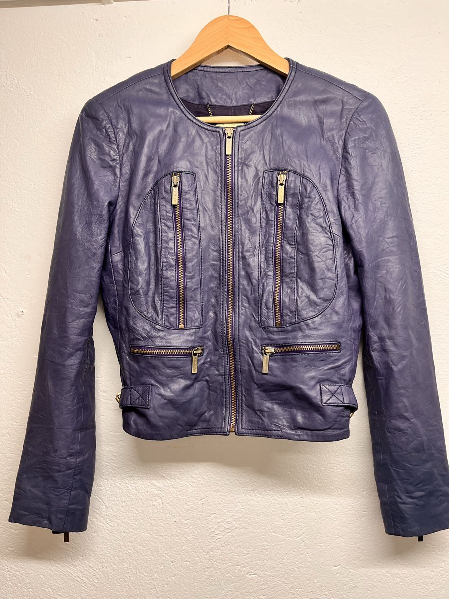 Michael Kors Giacche: Michael Kors  Leather Jacket, Size XL  – Usato da Lausanne venduto da Danash