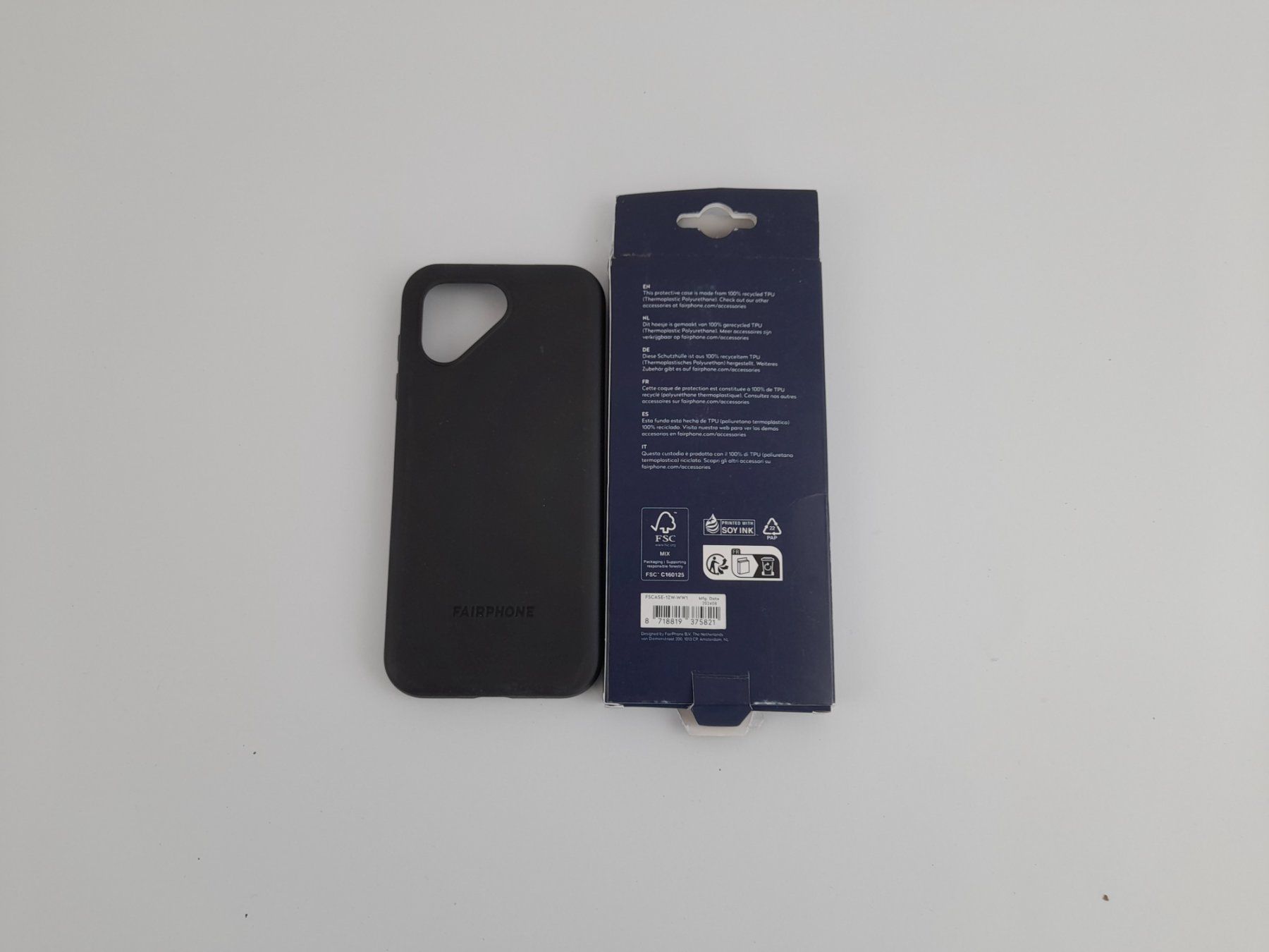 Fairphone Cover & Protezioni schermo: FAIRPHONE Softcase Schutzhülle schwarz – Nuovo (secondo la descrizione) da Liebefeld venduto da Restwert_Liebefeld 2