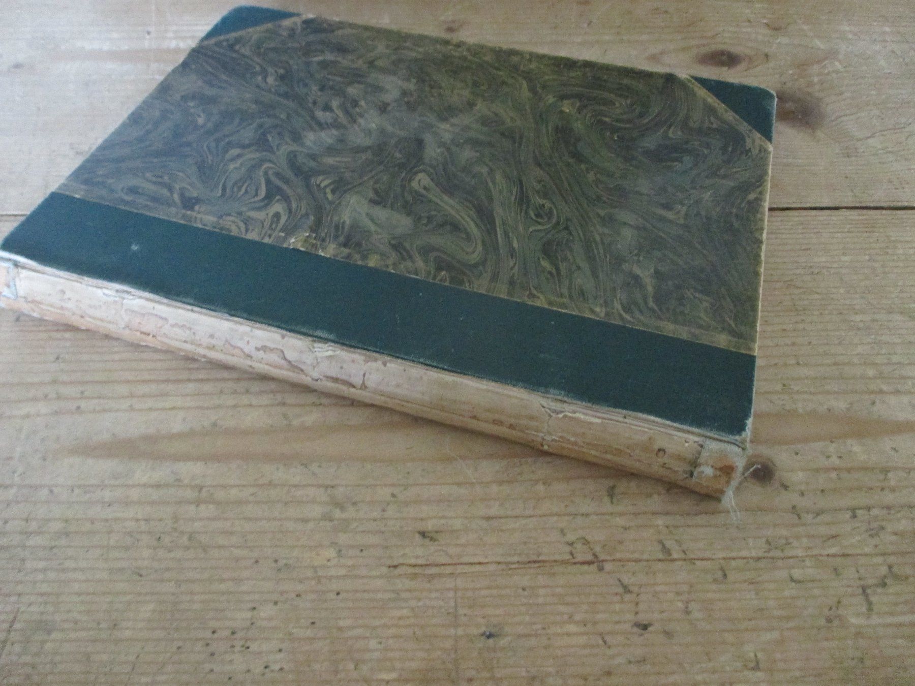 Bücher: Antikes Kunstbuch aus England, 1908 – Defekt aus Flims - Dorf von Stagediver 9
